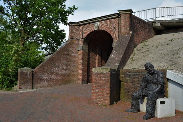 Poort in Dijlfzijl