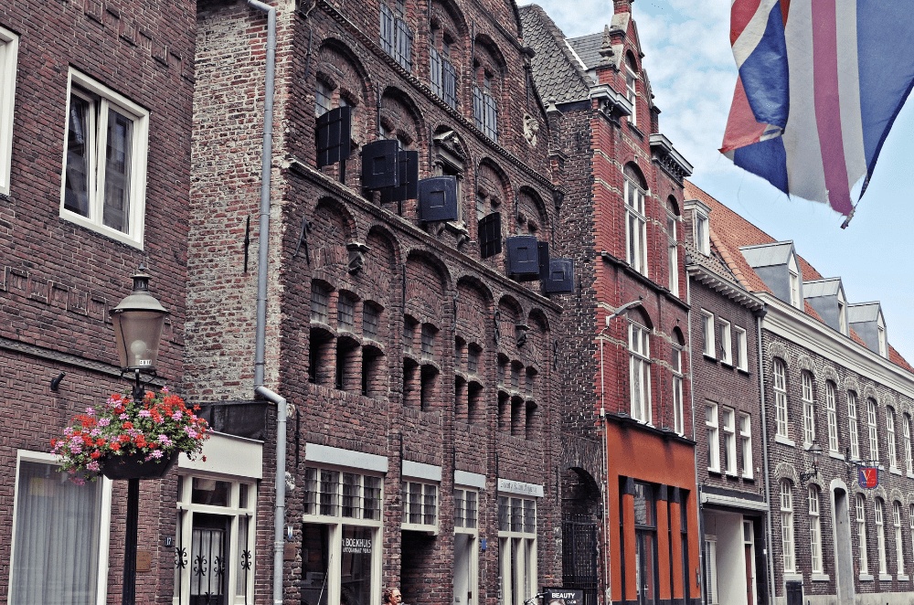 Statige huizen in Venlo