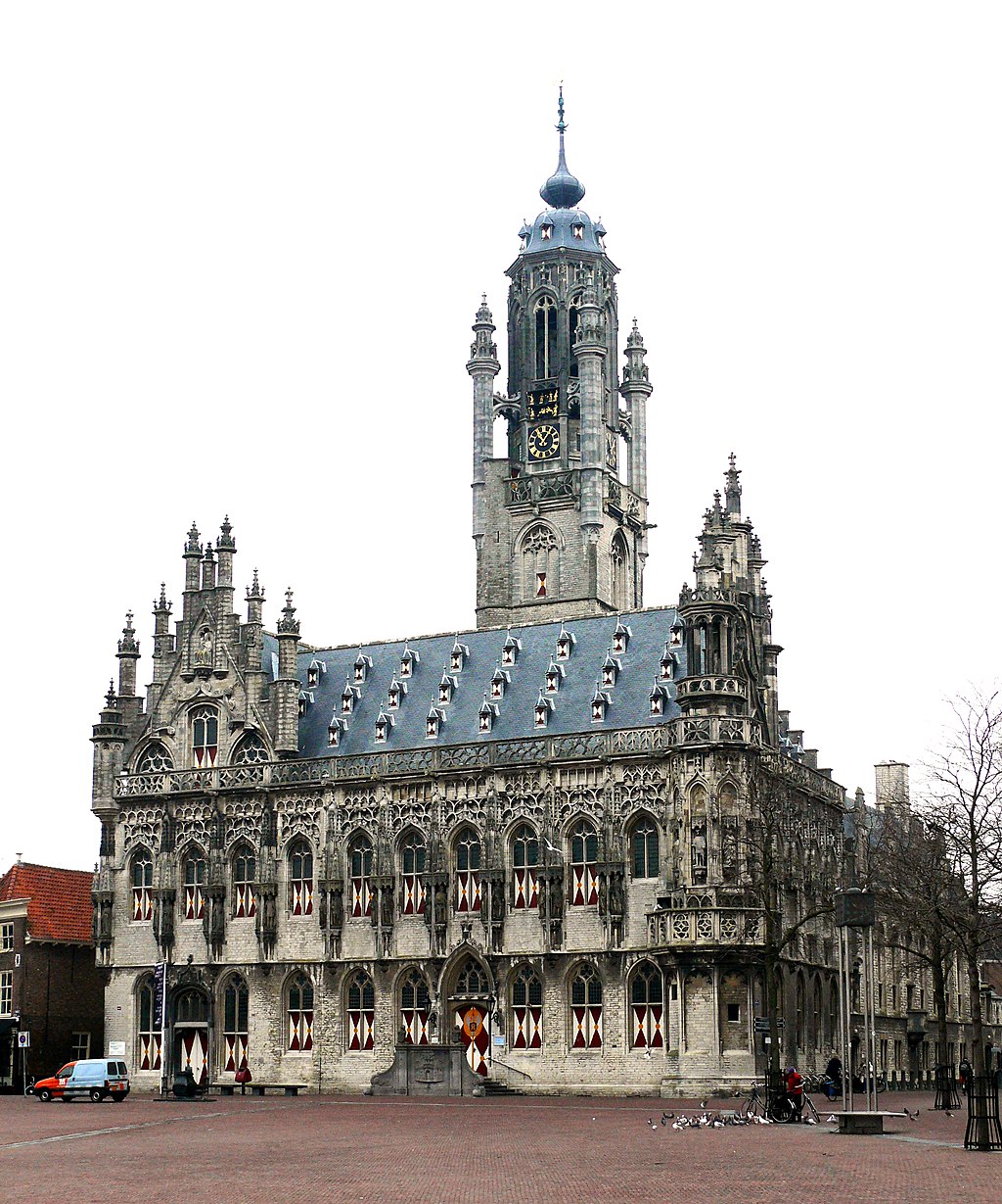Plein in Middelburg
