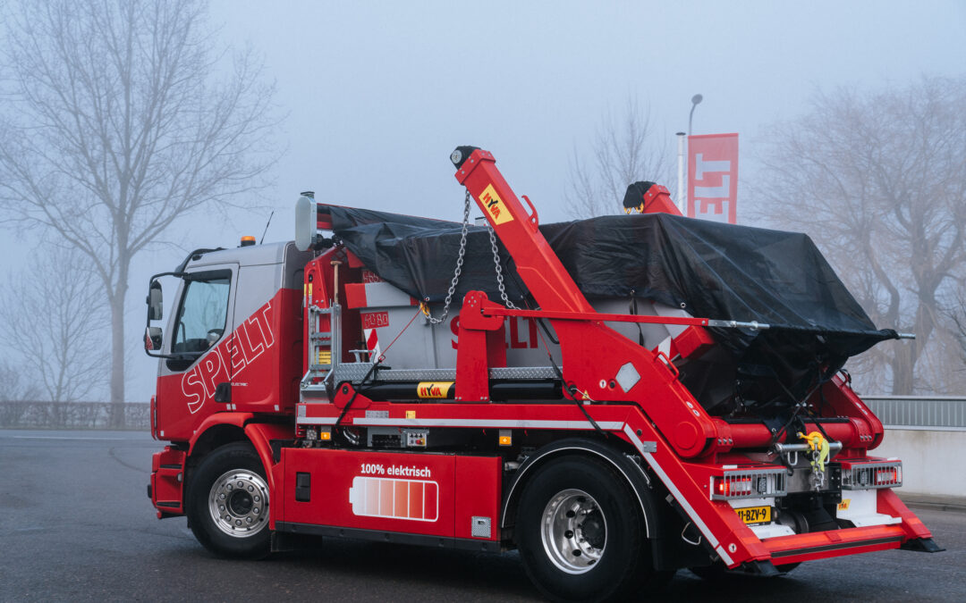 Hoe lang mag een container op de openbare weg staan?