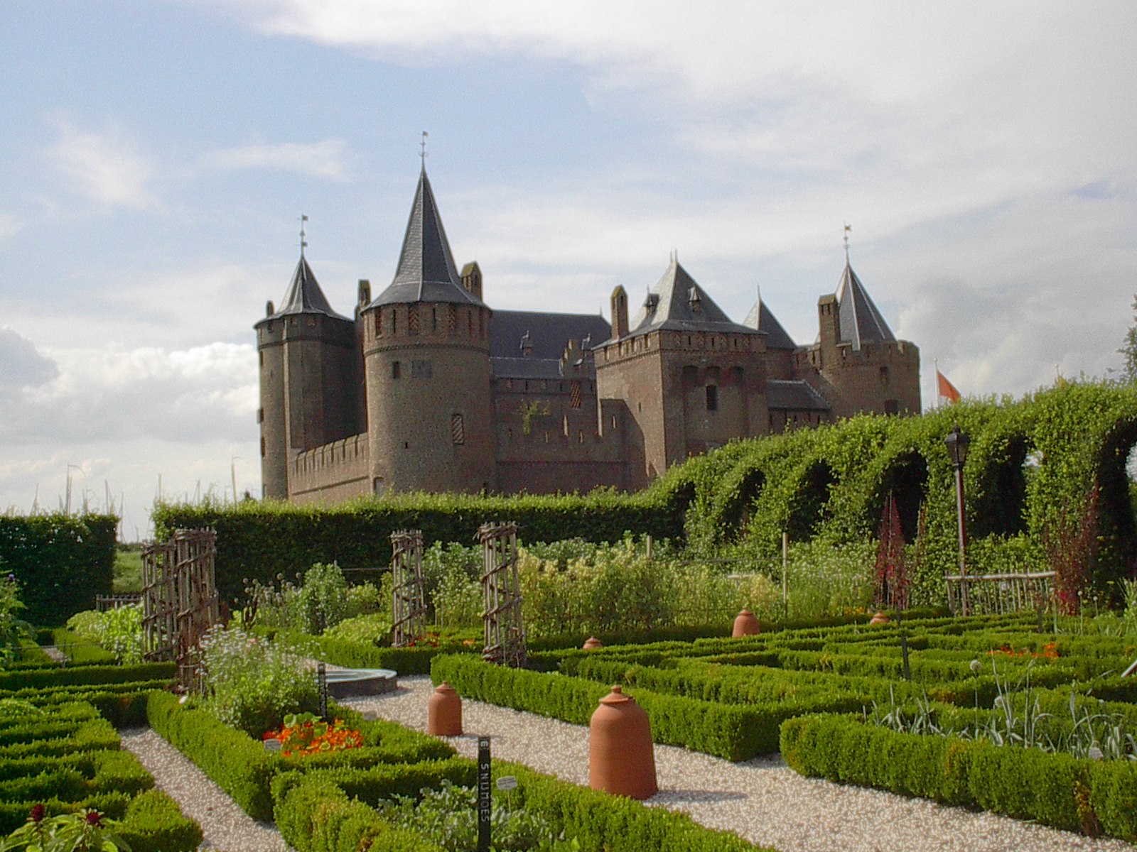 Muiderslot op de foto