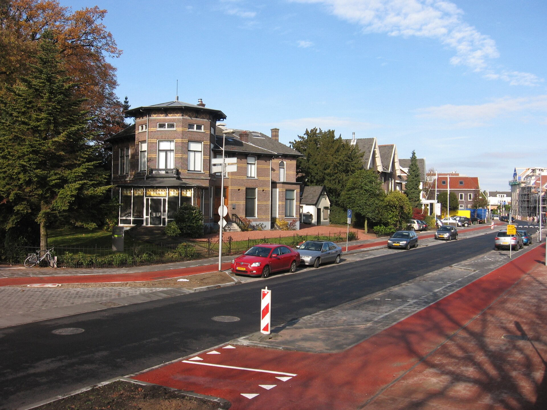 bussum foto van een straat in Bussum