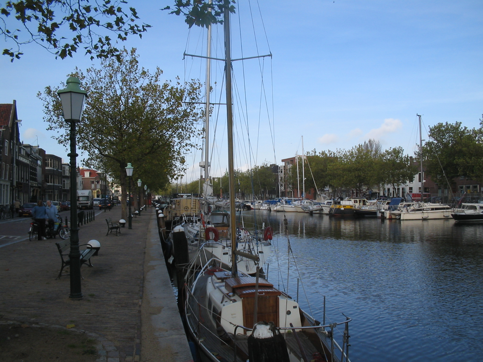 De oude haven van Vlaardingen Foto van de Oude Haven van Vlaardingen